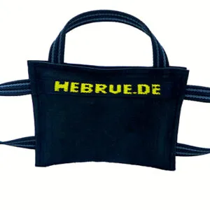 Leren Bijtkussen Middel met 3 handlussen 1661