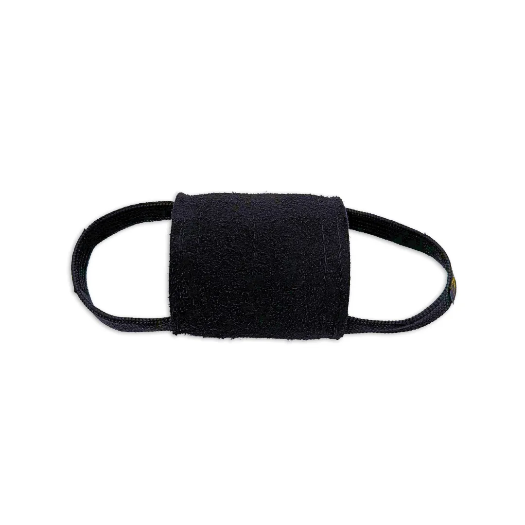 Hebrü Apporteer Bijtrol Leer met 2 grepen