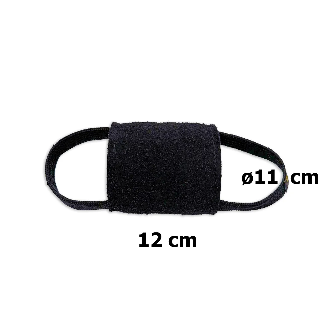 Hebrü Apporteer Bijtrol Leer met 2 grepen afmeting