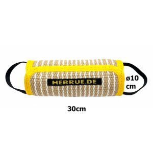 Hebrü Bijtrol Jute 30cm met 2 grepen afmetingen