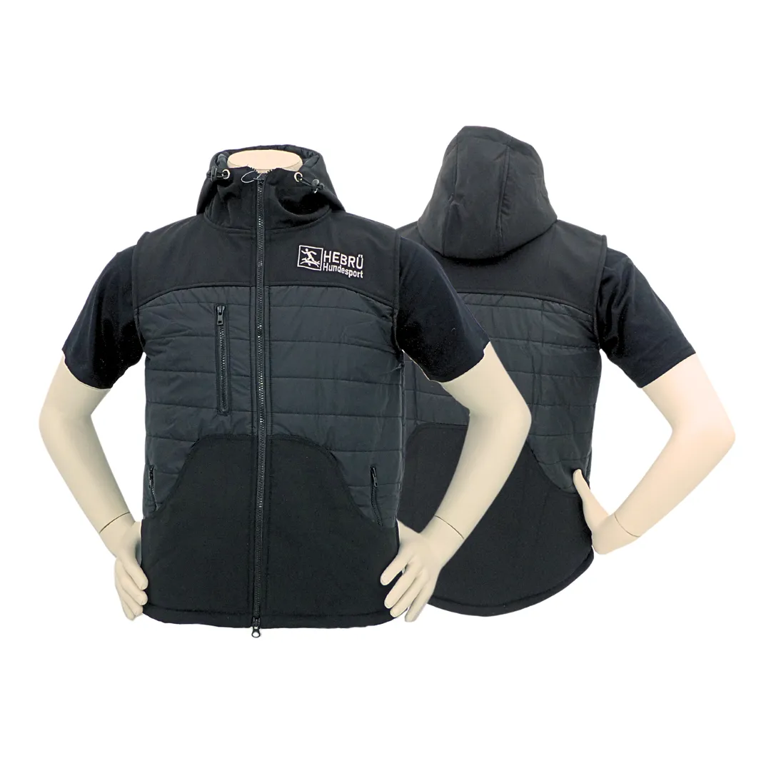 Trainingsvest Hondensport Zwart