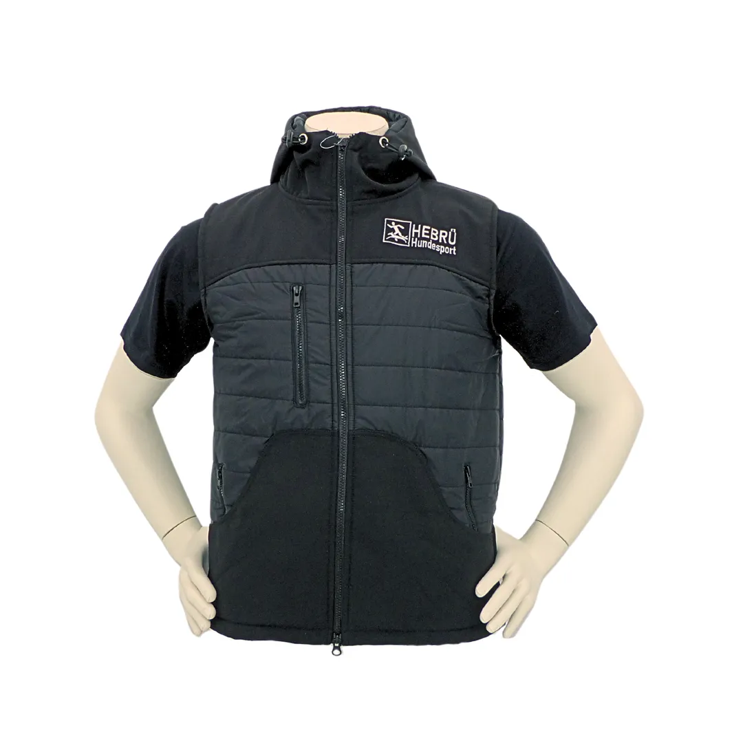 Trainingsvest Hondensport Zwart