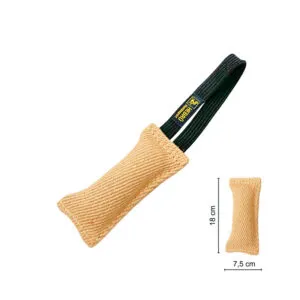 Hebrue Bijtrol Jute 18cm 1 lus maat
