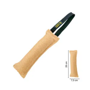 Hebrue Bijtrol Jute 28cm 1 lus maat
