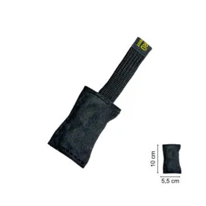 Bijtrol Leer 10cm 1 lus maat