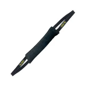 Hebrue Bijtrol Leer 28cm 2 lussen