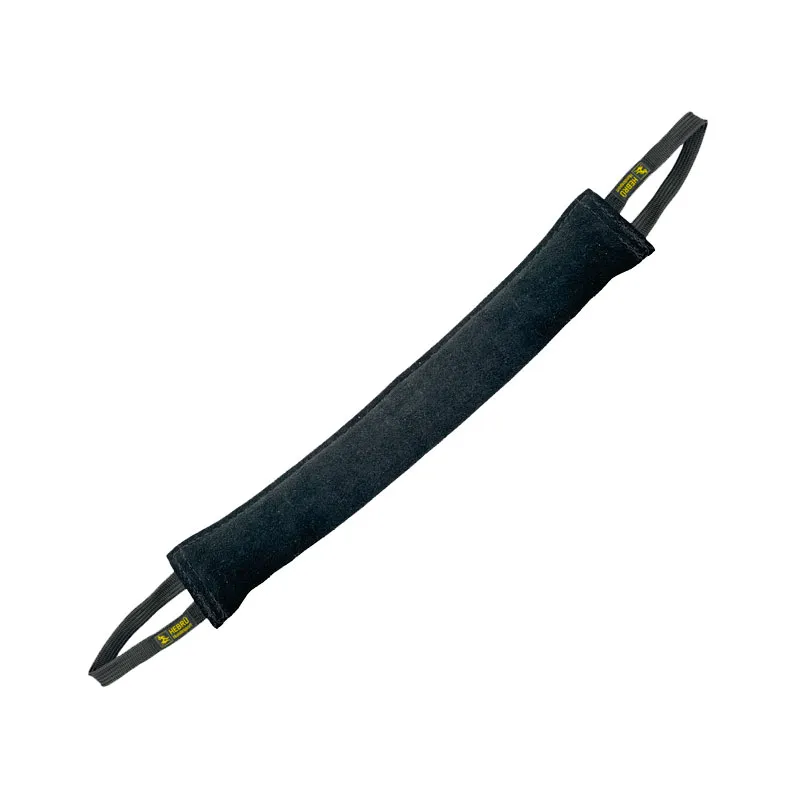 Hebrue Bijtrol Leer 60cm 2 lussen