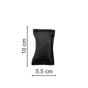 Hebrue Bijtrol Nylcott 10cm 1 lus afmetingen