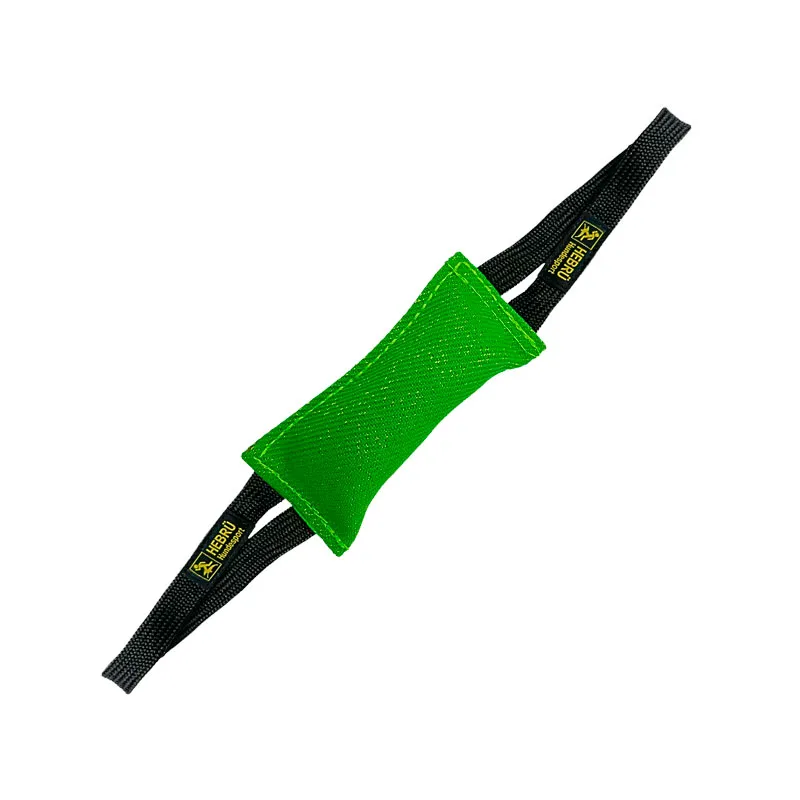 Hebrue Bijtrol Nylcott 18cm 2 lussen Groen