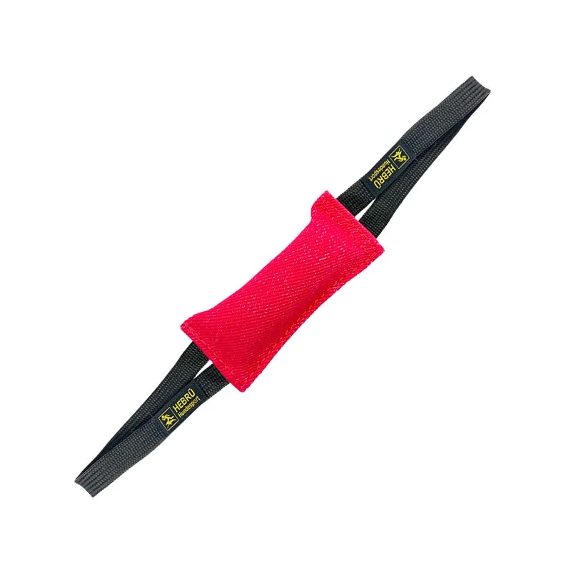Hebrue Bijtrol Nylcott 18cm 2 lussen roze