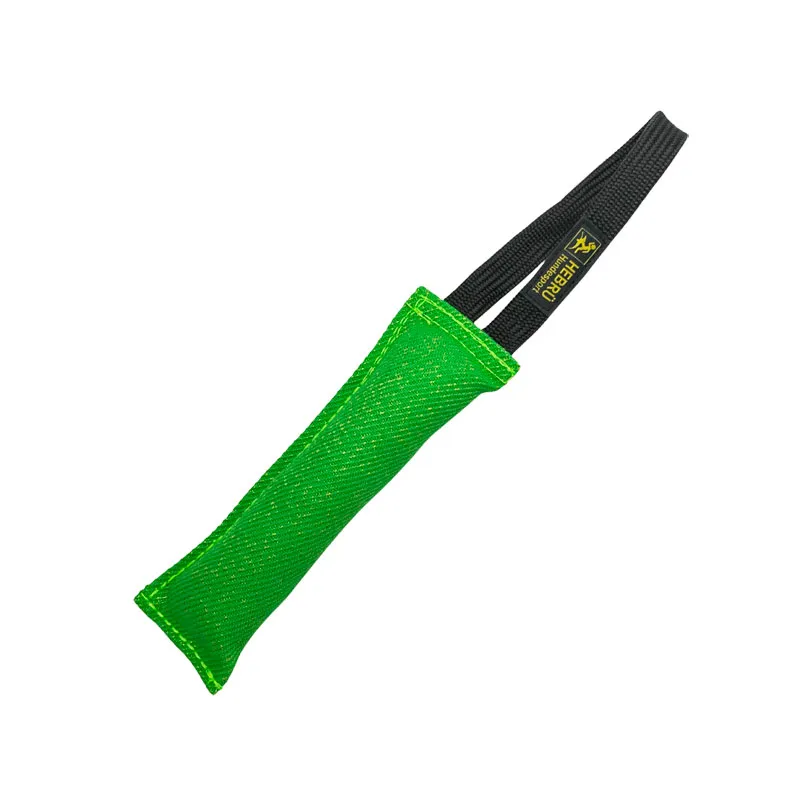 Hebrue Bijtrol Nylcott 28cm 2 lussen groen
