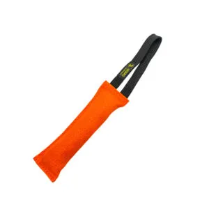 Hebrue Bijtrol Nylcott 28cm 2 lussen Oranje