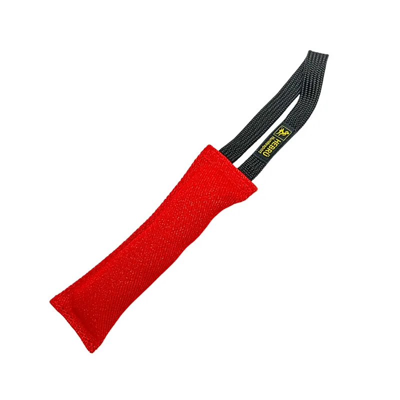 Hebrue Bijtrol Nylcott 28cm 2 lussen rood