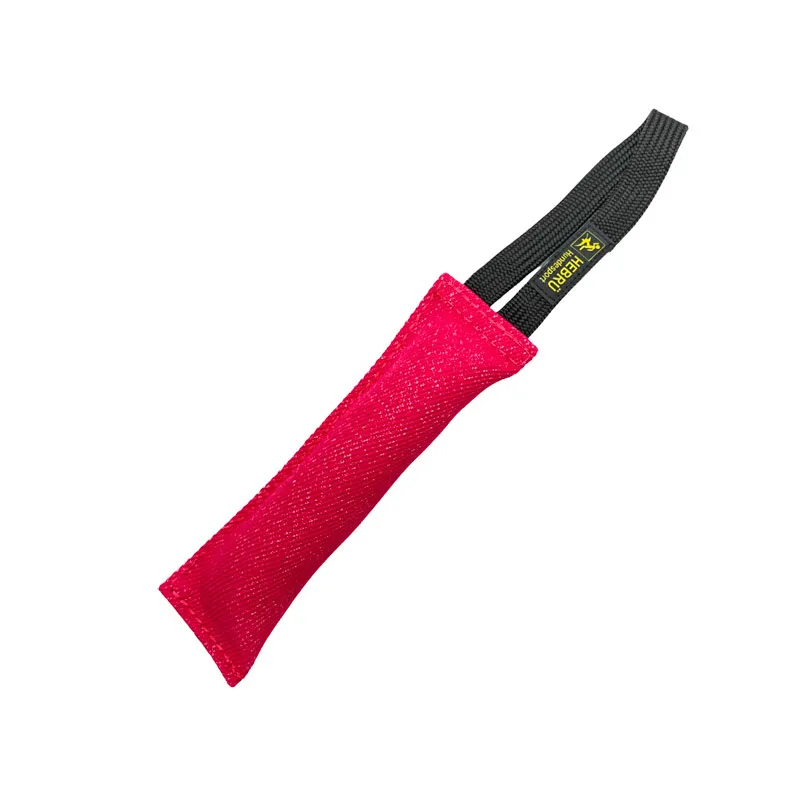 Hebrue Bijtrol Nylcott 28cm 2 lussen Roze