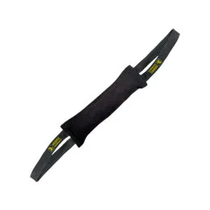 Hebrue Bijtrol Nylcott 28cm 2 lussen Zwart